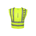 Class 2 ANSI Hi-Viz Reflective Safety Vest with Zipper